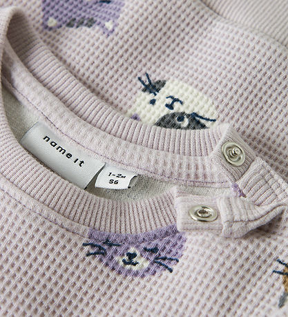 Name It Bluse - NbfTammie - Lilac Marble