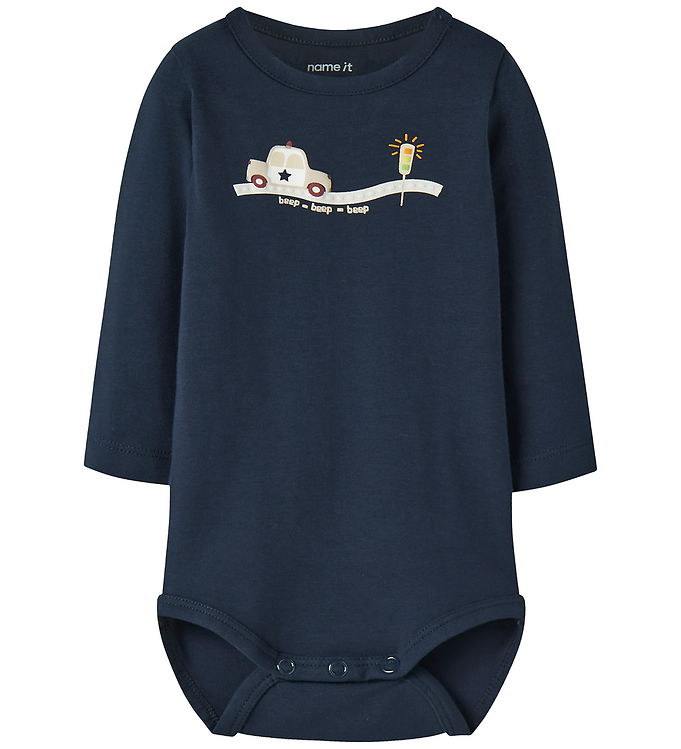 Name It Thomas - Baby Body - Blå