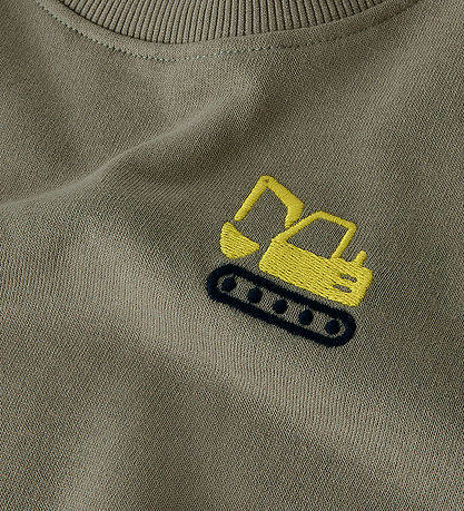 Name It Sweatshirt - NmmVallen - Shadow/Excavator