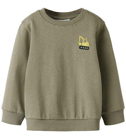 Name It Sweatshirt - NmmVallen - Shadow/Excavator