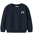 Name It Sweatshirt - NmfVallene - Navy Blazer/Rainbow