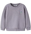 Name It Sweatshirt - NmfVallene - Lavender Gray/Tulip