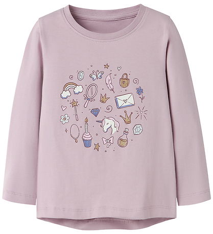 Name It Bluse - NmfVix - Dawn Pink/Princess Kit