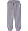 Name It Sweatpants - NmfVallene - Lavender Gray/Tulip