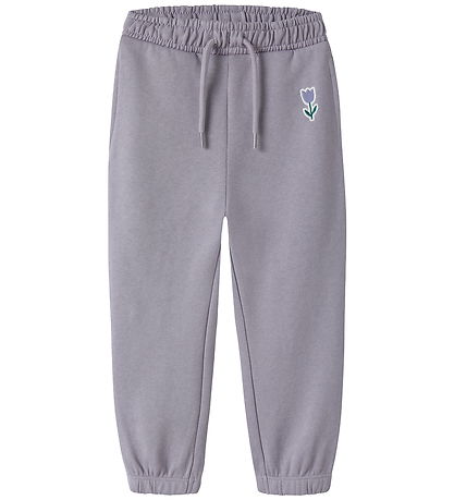 Name It Sweatpants - NmfVallene - Lavender Gray/Tulip