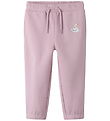 Name It Sweatpants - NmfVallene - Dawn Pink/Swan