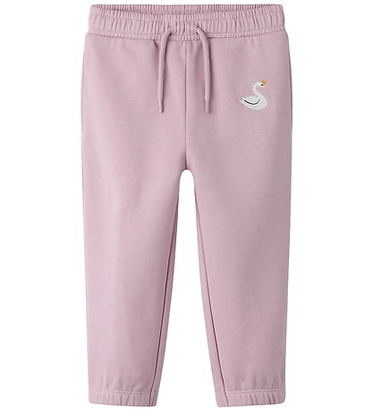 Name It Sweatpants - NmfVallene - Dawn Pink/Swan