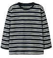 Name It Bluse - NmmVaksel - Navy Blazer/Cloud Dancer