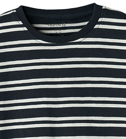 Name It Bluse - NmmVaksel - Navy Blazer/Cloud Dancer