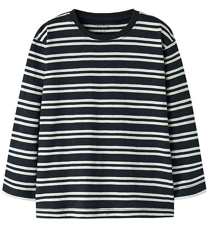 Name It Bluse - NmmVaksel - Navy Blazer/Cloud Dancer