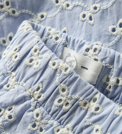 Lil' Atelier Bukser - Wide - NmfTessie - Zen Blue