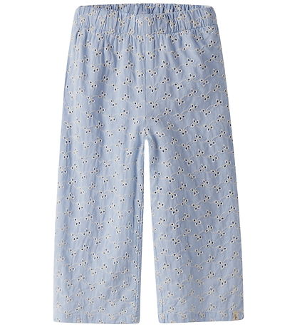 Lil' Atelier Bukser - Wide - NmfTessie - Zen Blue