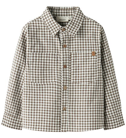 Lil Atelier Skjorte - NmmTallula - Shitake