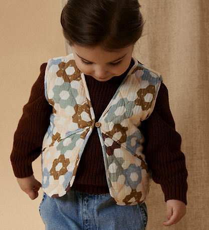 Lil Atelier Vest - NmfTalia - Coconut Milk