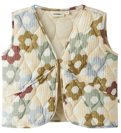 Lil Atelier Vest - NmfTalia - Coconut Milk