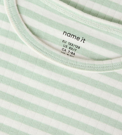 Name It Bluse - Noos - NkfSuraja - Aqua Foam/W. Cloud Dancer