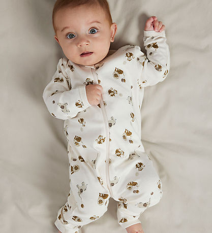 Name It Natdragt - Noos - 2-pak - NbnNightsuit - Jet Stream/w/ A