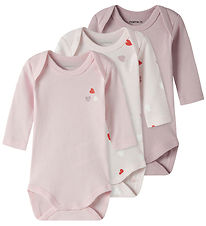 Name It Body l/æ - Noos - 3-pak - NbfBody - Carinaria/w/ Balleri