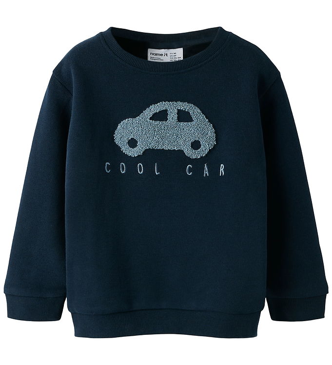 Name It Noos NmmObear - Sweatshirt - blå