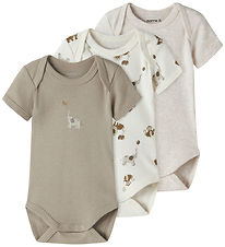 Name It Body k/æ - Noos - 3-pak - NbnBody - Jet Stream/w/ Alumin