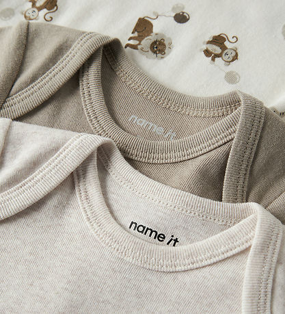 Name It Body l/æ - Noos - 3-pak - NbnBody - Jet Stream/w/ Alumin