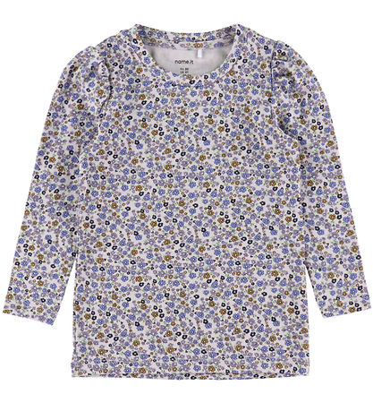 Name It Bluse - Slim - NmfTuline - Lilac Marble