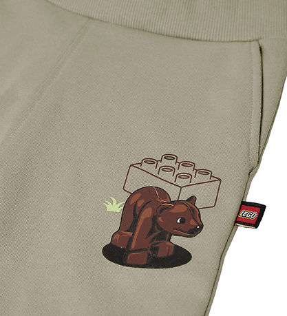 LEGO® Duplo Sweatpants - LwPani 700 - Beige m. Bjørn