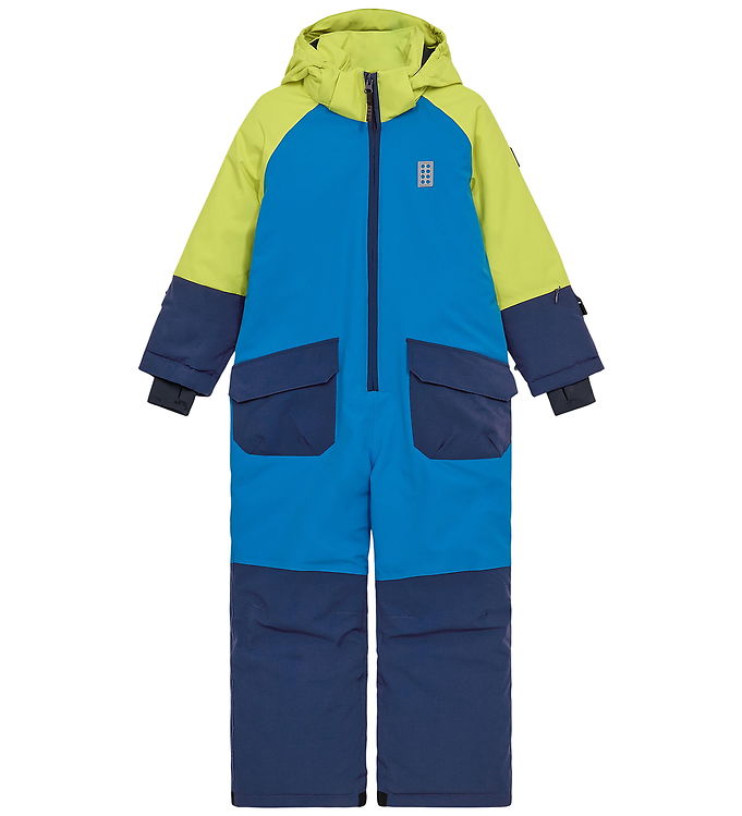 LEGOÂ® Wear Flyverdragt - LwJaz 810 - Blå/Neongul