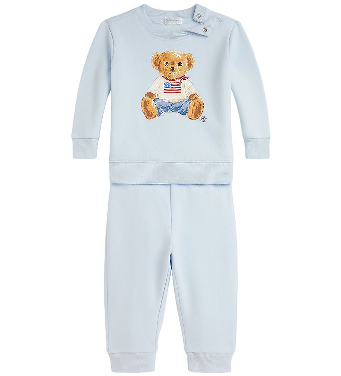 Polo Ralph Lauren Sweatsæt - Beryl Blue