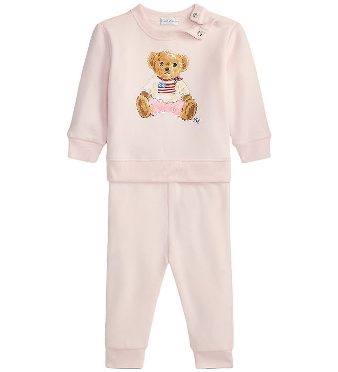 Polo Ralph Lauren Sweatsæt - Delicate Pink