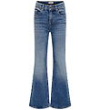 Kids Only Bukser - KogJuicy Life Flared - Medium Blue Denim
