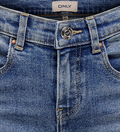 Kids Only Bukser - KogJuicy Life Flared - Medium Blue Denim