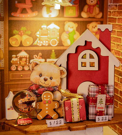 Rolife Miniature House - DIY - Santa's Toy Shop