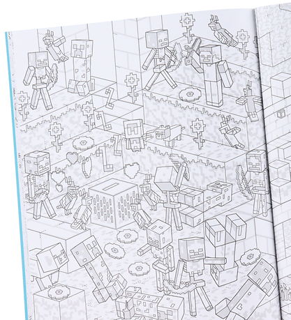 Forlaget Tukan Malebog - Den Officielle Minecraft Malebog