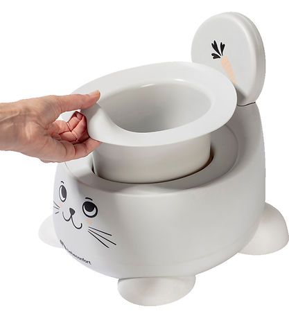 Bebeconfort Potte - Rabbit - Grå