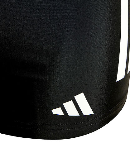 adidas Performance Badebukser - 3S Boxer - Black/White