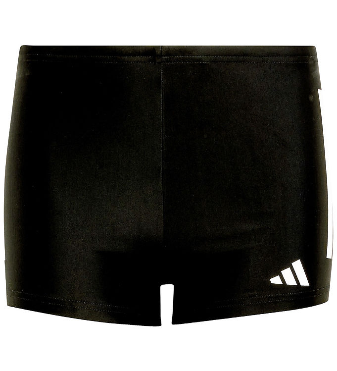adidas Performance Badebukser - 3S Boxer - Black/White
