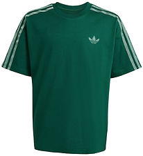 adidas Originals T-shirt - Minecraft - Collegiate Green m. Print