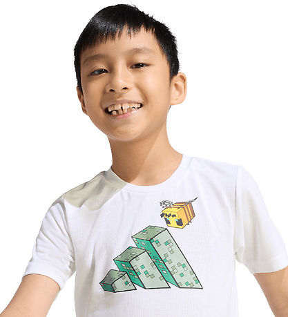 adidas Performance Shorts Set - White w. Minecraft