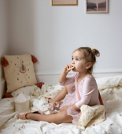 Cam Cam Pude - Broderet - Ballerina