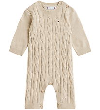 Tommy Hilfiger Heldragt - Cable - Gulf SandBeige
