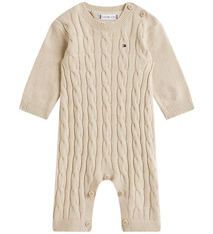 Tommy Hilfiger Heldragt - Cable - Gulf SandBeige