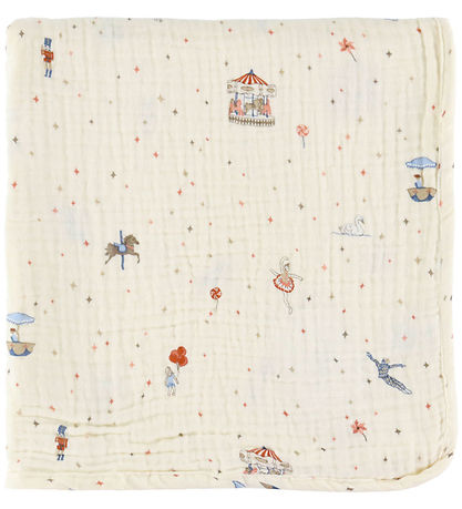 Cam Cam Babysvøb - Muslin - Carousel