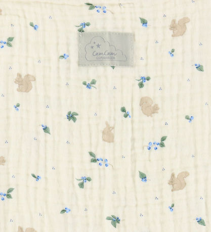 Cam Cam Babysvøb - Muslin - Blueberries
