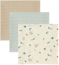 Cam Cam Stofbleer - 70x70 cm - 3-pak - Blueberries