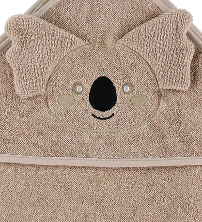 Nørgaard Madsens Badeslag - 100x100 cm - Beige m. Koala