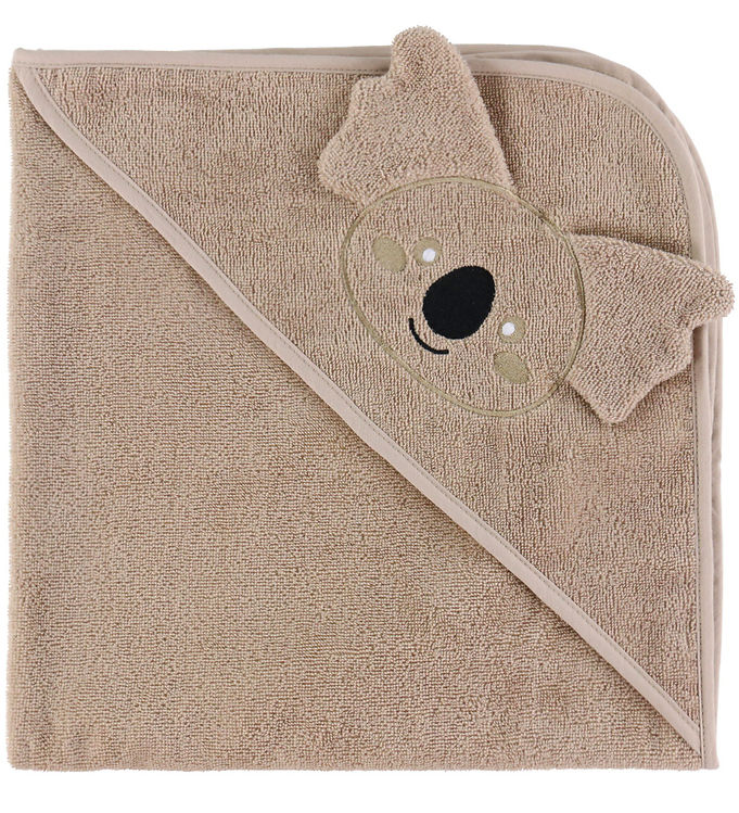 Nørgaard Madsens Badeslag - 100x100 cm - Beige m. Koala