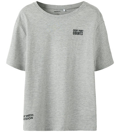 Name It T-shirt - NkmTyler - Grey Melange