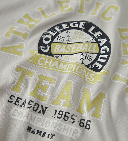 Name It T-shirt - NkmVilogo - Pumice Stone/Team