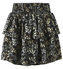 Name It Skirt - NmfTirol - Black/Flower